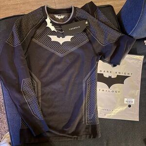YoungLA Batman Longsleeve Compression Black